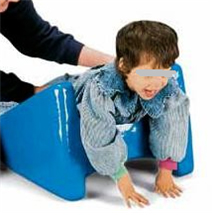 작업치료중인 소아 환자의 모습