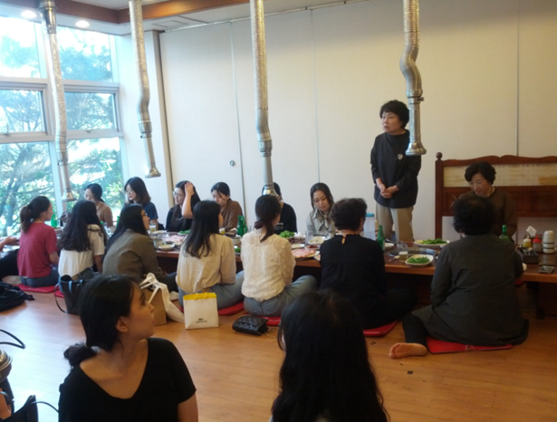 100일 행사 - 단체 점심식사