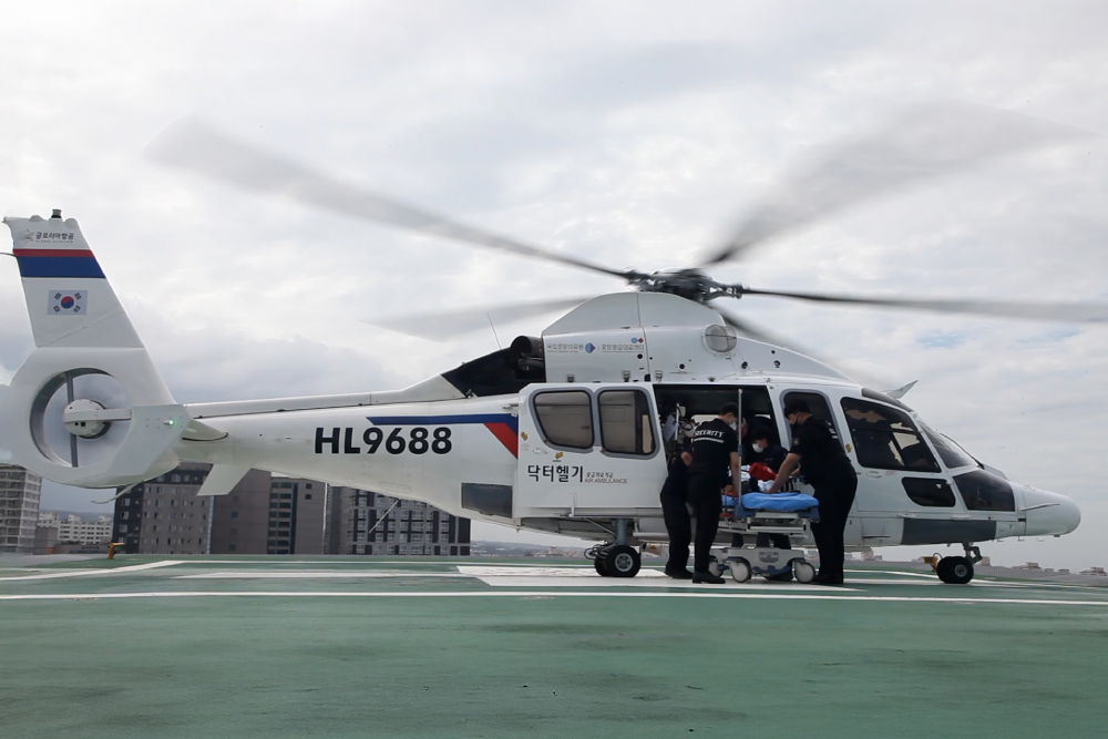 헬기를 통한 응급환자 이송